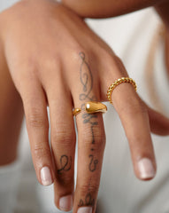 Lasso Stacking Ring | 18k Gold Vermeil