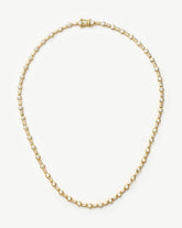 Lucy Williams Tennis Necklace | 18k Gold Plated