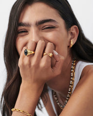 Savi Sculptural Open Stacking Ring | 18k Gold Vermeil