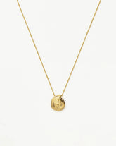 Spiral Mini Pendant Necklace | 18k Gold Plated