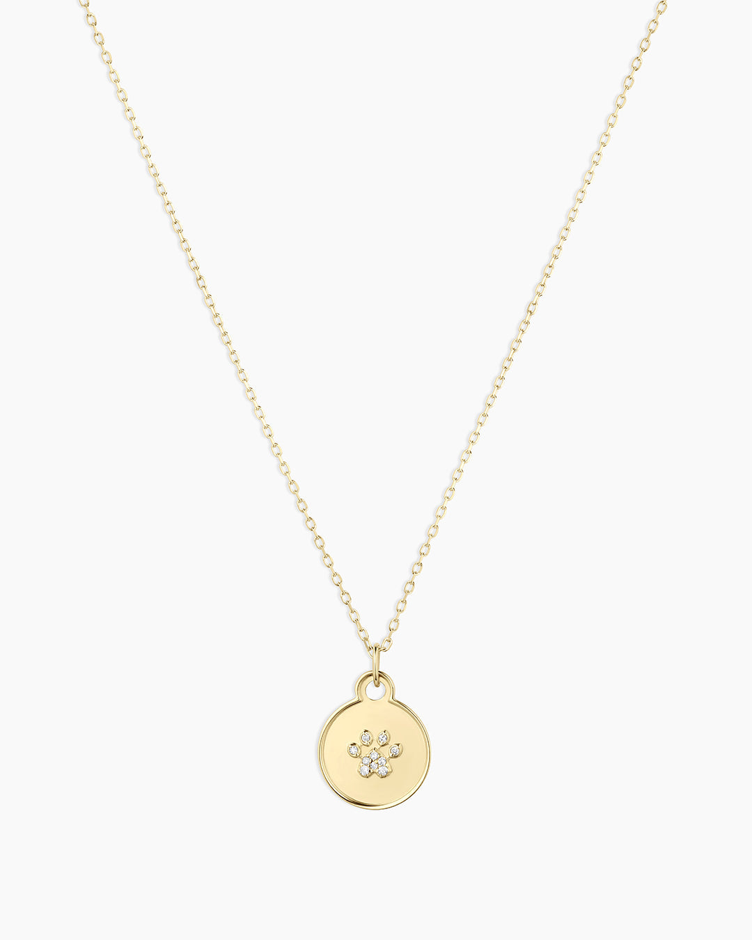 Diamond Paw Necklace