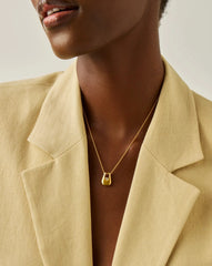 Lucy Williams Arco Pendant Necklace | 18k Gold Vermeil