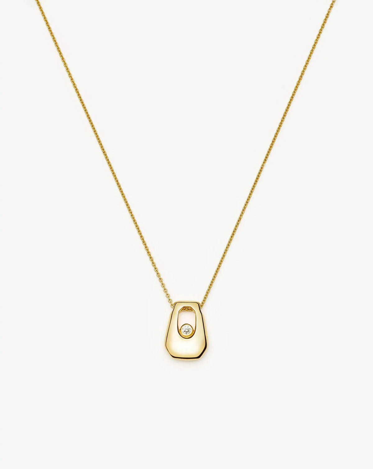 Lucy Williams Arco Pendant Necklace | 18k Gold Vermeil