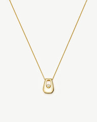 Lucy Williams Arco Pendant Necklace | 18k Gold Vermeil