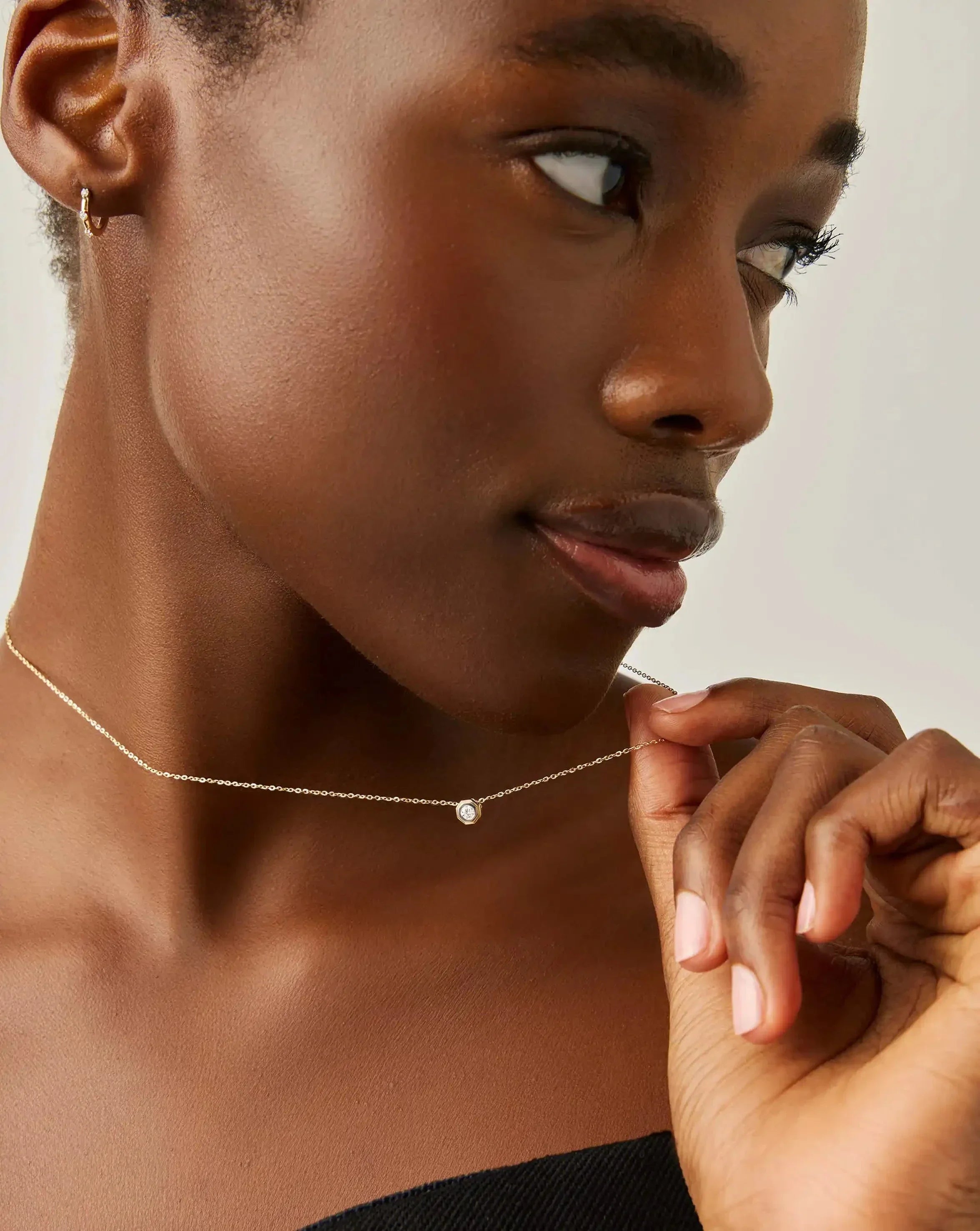 Lucy Williams Fine Diamond Pendant Necklace | 14k Solid Gold