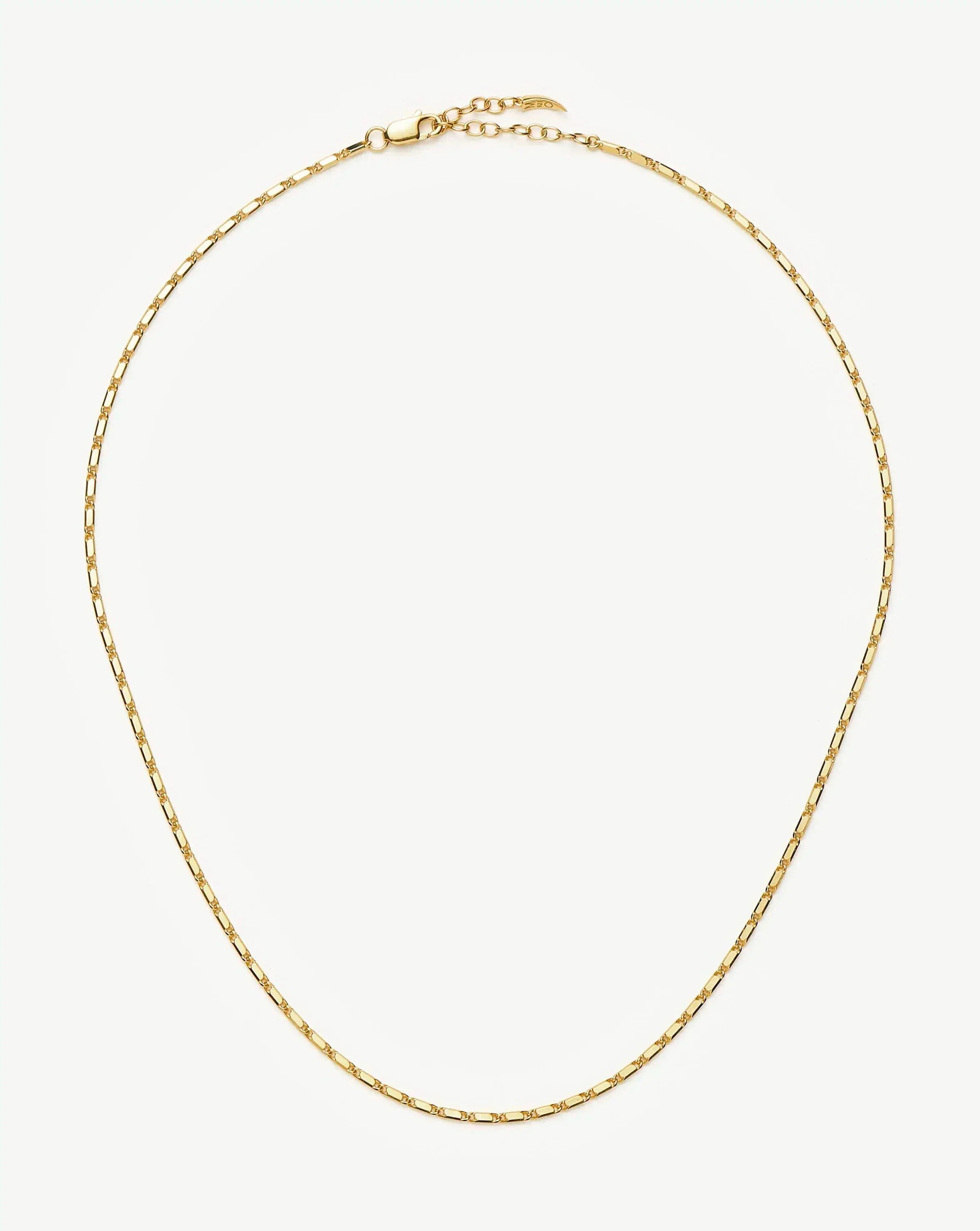 Lucy Williams Horizon Link Chain Necklace | 18k Gold Vermeil