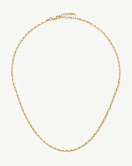 Lucy Williams Horizon Link Chain Necklace | 18k Gold Vermeil