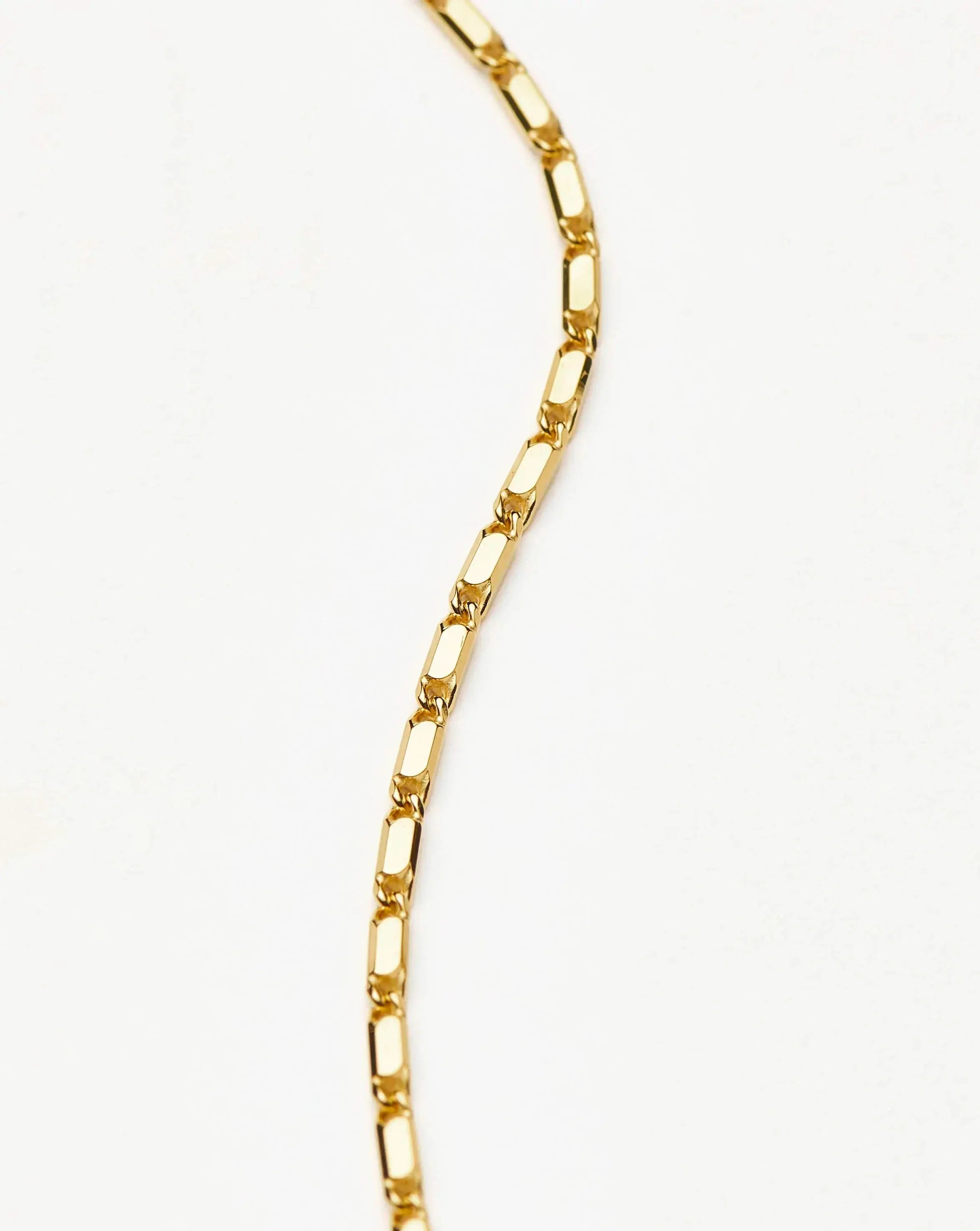 Lucy Williams Horizon Link Chain Necklace | 18k Gold Vermeil