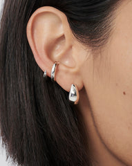 Savi Dome Mini Hoop Earrings