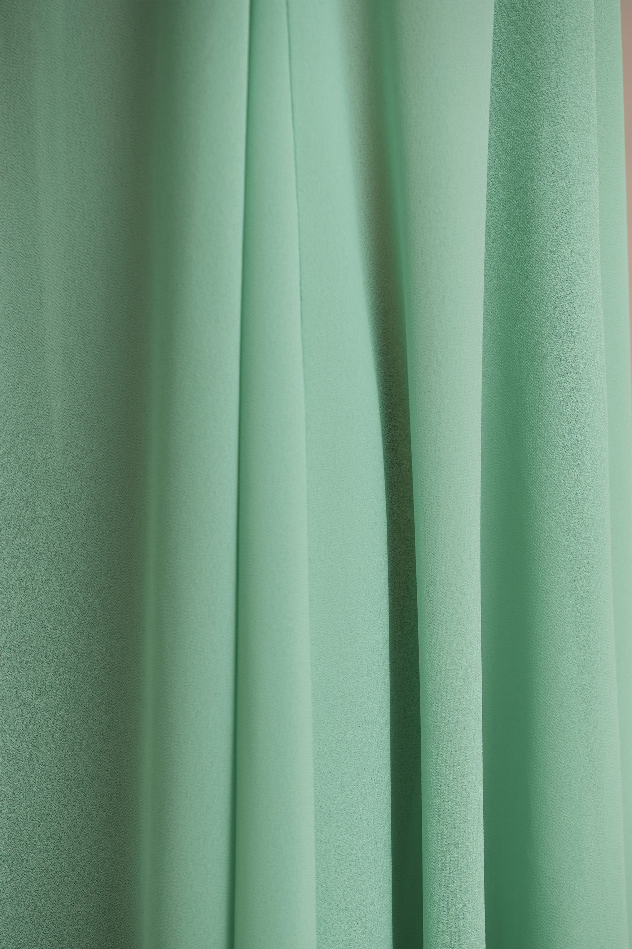 Kirby | Sage Corset Halter-Neck Maxi Dress With Sheer Detail